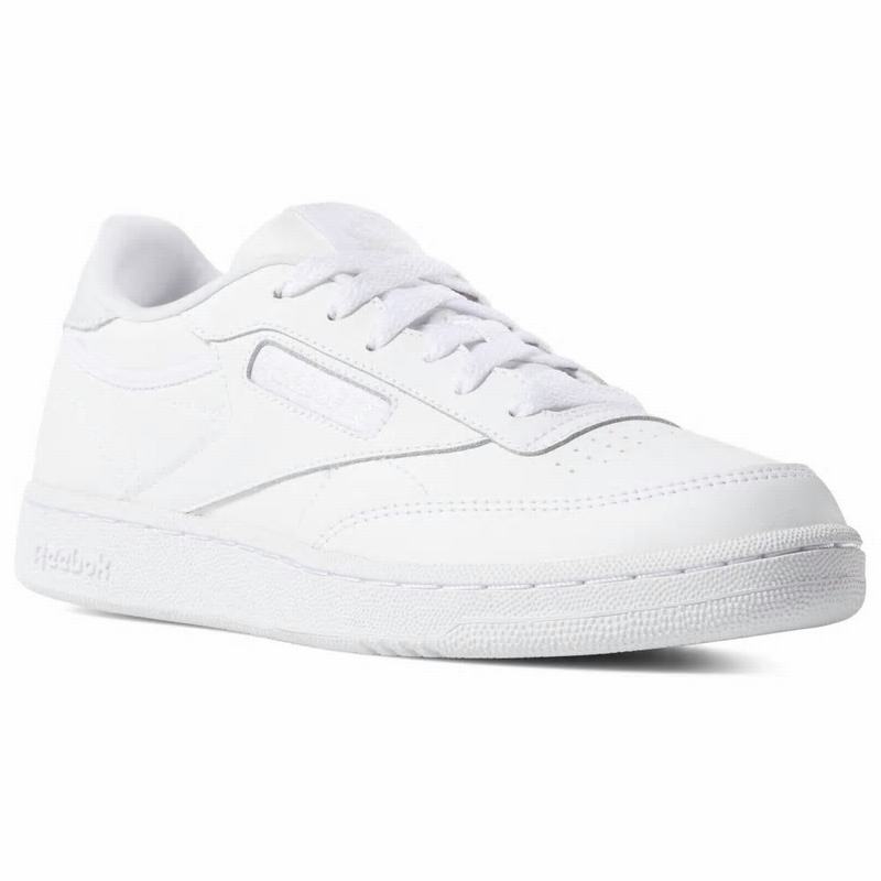 Tenisi Reebok Club C Fete Albi Romania KC4334WR